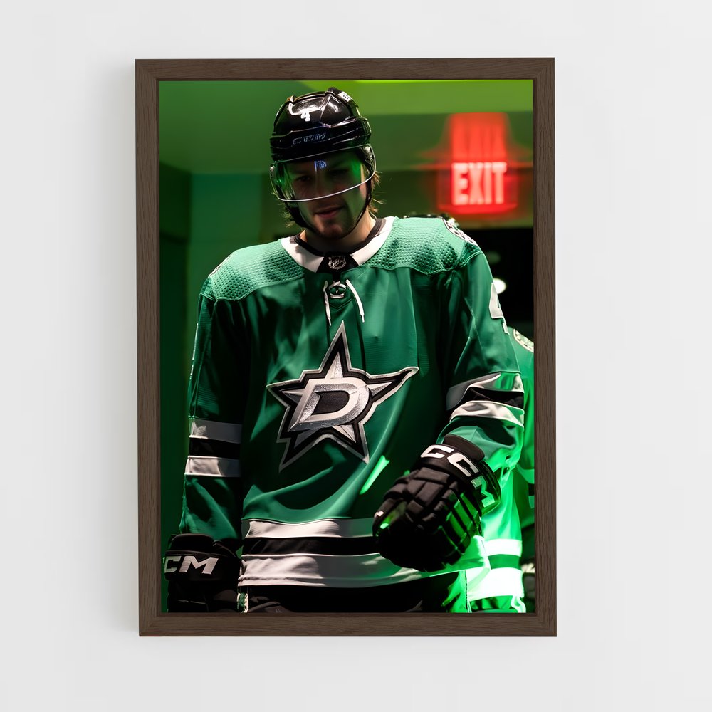 Poster Miro heiskanen – affiche Hockey sur glace (vue 5)